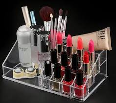 cosmetic makeup organizer lipstick