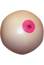 Inflatable Boob Shaped Beach Ball: Adult Prank Gag Joke, 12 Inches : Health  & Household - Amazon.com