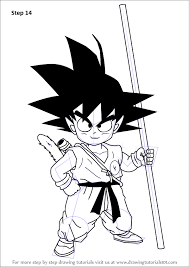 Download and print these dragon ball z drawing pictures coloring pages for free. Learn How To Draw Son Goku From Dragon Ball Z Dragon Ball Z Step By Step Drawing Tutorials