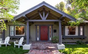 Here's an angle that shows the. Classic California Craftsman Home In The Heart Of The Hollywood Hills