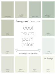 designers favorite cool neutral paint