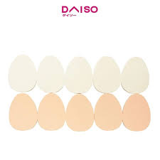 jual daiso make up sponge egg shape