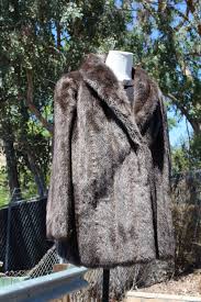 Faux Fur Coat Vintage Israel