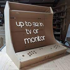 Tabletop Arcade Cabinet Kit For 32in Tv