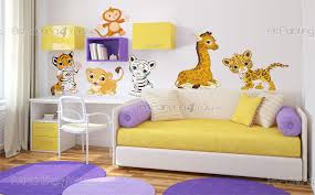 Wall Stickers For Kids Cute Jungle