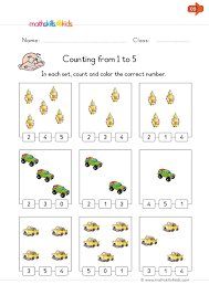 Count and compare kindergarten math worksheet: Kindergarten Math Worksheets And Free Printables Kinders Math Worksheets Pdf