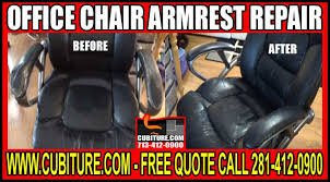 expert office chair armrest repair