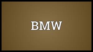 bmw meaning you