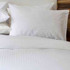 Satin Stripe Pillow Cases