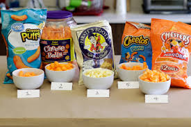 we tested 5 brands of cheese puffs