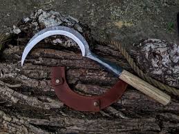 Forged Sickle The Tool For Herbalism