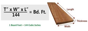 Check out our board foot calculator (lumber quantity calculator) above. Formula Board Foot
