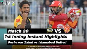 Bookmakers place islamabad united as. Peshawar Zalmi Vs Islamabad United 1st Inning Highlights Match 20 7 March 2020 Hbl Psl 2020 Youtube