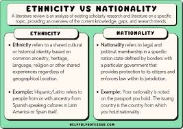 ethnicity vs nationality similarities