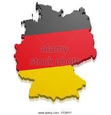 Republic of germany map flag. Map Germany Stock Image Alemania Europa Occidental Europa