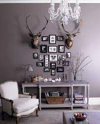 decorating with gray purple living
