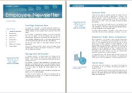 Sample Employee Newsletter Templates 34 Free Newsletter Templates