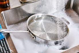 how to clean your stainless steel pans