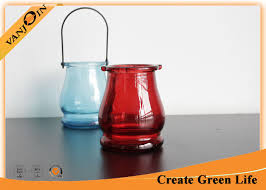 330ml Color Glass Hanging Candle Holder