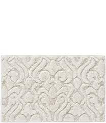 lombardi textured damask bath rug