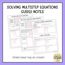Solving Multistep Equations Guided