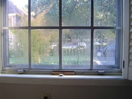 window condensation in winter