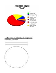 Make Your Own Funny Circle Graph Or Pie Chart