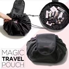 imported magic folding travel pouch