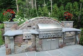 built in outdoor grill built in grill