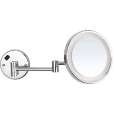 lighted makeup mirror reviews wall