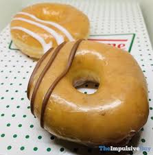 Krispy kreme's doughnut and traditional cake doughnut also have 190 calories, making them the best choice on the menu. Review Krispy Kreme Original Filled Doughnuts The Impulsive Buy