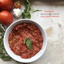 marinara sauce from scratch using fresh