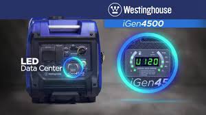Maybe you would like to learn more about one of these? Westinghouse Igen4500 4 500 3 700 Watt Gas Powered Inverter Generator With Led Display Electric Remote Start And Rv Ready Outlet Igen4500 The Home Depot