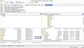 how to show hidden files in filezilla