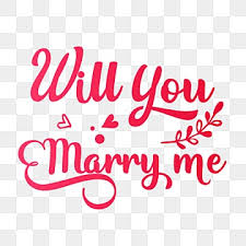 you marry me png transpa images
