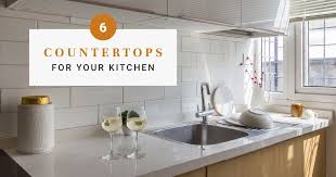 The most crucial criterion for kitchen decoration is countertops. The Most Popular Countertop Options