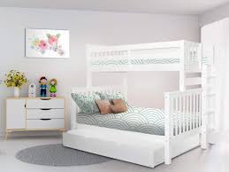 King Tall Bunk Beds Classic Solid Wood