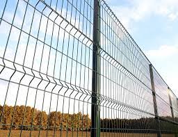 Tall Wire Mesh Garden Fence Stainless Steel