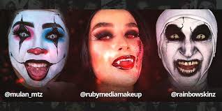 cool halloween makeup videos ft