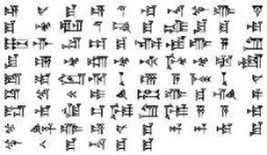 Cuneiform Symbols Chart World Of Reference