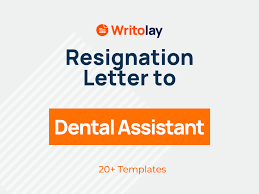 dental istant resignation letter 4