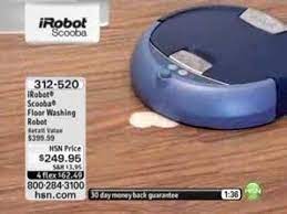 irobot scooba floor washing robot you