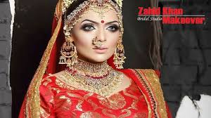 beautiful bride makeup look by zahid