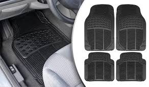 universal car floor mats pvc rubber