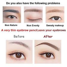 double sided eyebrow pencil waterproof