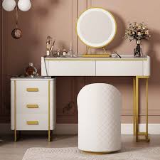 cecer makeup vanity desk with mirror