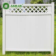 5x8 Privacy Vinyl Garden Fence Panels