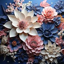 Fl Bouquet Of Ceramic Flowers Pink