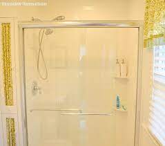 how to clean glass shower doors and