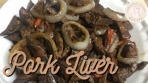pork liver steak pinoy bistek